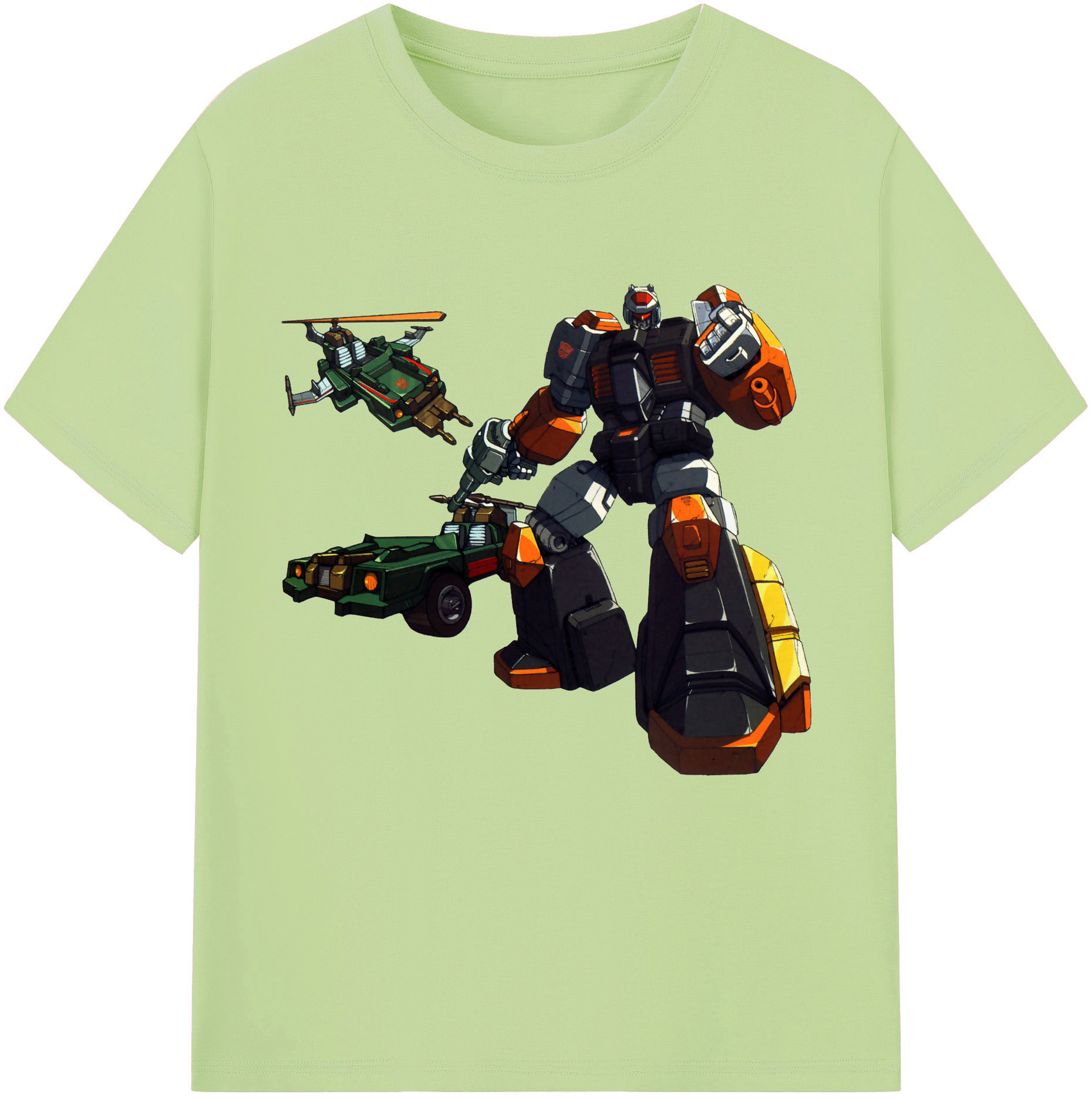 （画像用）  綿100％半袖Tシャツ（フロントプリント）